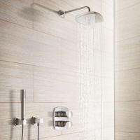08 Grohe GrandEra Conseled Rain Shower System By Grohe