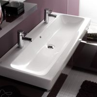 18 Line Icon 120cm Basin By Keramag