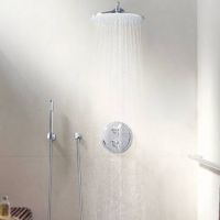 11 Grohe Atrio Consealed Rain Shower Set