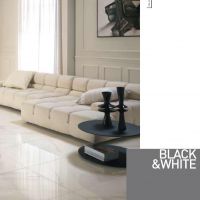 08 Line Black And White By Leonardo Ceramica
