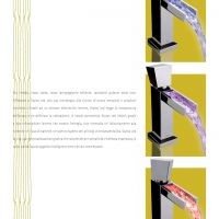 21 Water Fall Mixer With Lit Water By Mamoli