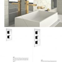 23 Gold Basin Mixer Line Stylos By Mamoli